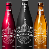 Mi Proyecto del curso: Branding y Packaging para una Cerveza Artesanal. Design, Traditional illustration, Br, ing, Identit, Graphic Design, Product Design, and Naming project by Luis Barajas - 12.15.2017