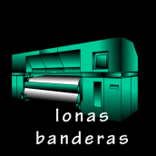 Impresión de LONAS - CARTELES - BANDERAS - POSTERS - LIENZOS en GRAN FORMATO. Publicidade, e Serigrafia projeto de The Green Copy SHIRT - 19.01.2018