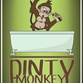 Pinty Monkey. Design, Design gráfico, e Design de produtos projeto de Eduardo Alvarez Prada - 19.01.2018