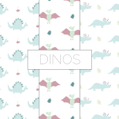 Dinos. Design project by Ester Sevilla Labora - 01.22.2018