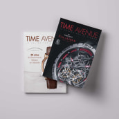 Revista Time Avenue. Design editorial projeto de Grisel Tolstow - 14.12.2014