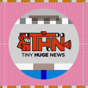Tiny Huge News TV. Animação, e Animação de personagens projeto de Vení Studio - 10.09.2017