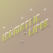 Isometric Lifes. Projekt z dziedziny Design, Trad, c, jna ilustracja,  Manager art, st, czn, Projektowanie postaci, Grafika wektorowa i  Projektowanie ikon użytkownika Víctor Montes - 22.02.2018