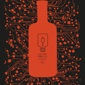 Electric Spirit advertisement image. Un proyecto de Diseño gráfico de Hannah Botma - 15.01.2018