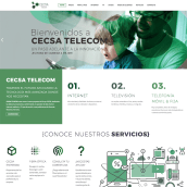 CECSA TELECOM. Un proyecto de Desarrollo Web de Cristina Moreno - 21.07.2017
