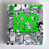 100 PELIS PARA VER Y DARLE AL COCO. Un proyecto de Diseño, Ilustración tradicional, Diseño de personajes, Diseño editorial y Cine de Juan Díaz-Faes - 05.03.2018
