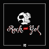 Rock and Gol. Traditional illustration, Br, ing, Identit, Graphic Design, Calligraph, and Vector Illustration project by Rodrigo Molina - 08.02.2016