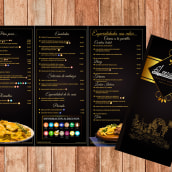Menú Restaurante El Encuentro. Un proyecto de Fotografía, Diseño editorial y Diseño gráfico de Jose Nieto Villalba - 10.01.2018