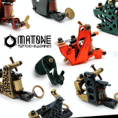 MaTone Tattoo Machines. Un proyecto de Diseño, 3D, Artesanía, Diseño gráfico, Diseño industrial y Diseño Web de Matuka Matone - 20.03.2018