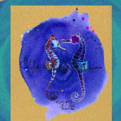 Design for CD and Website of "Elles et Louis". Un proyecto de Diseño, Ilustración, Pintura, Diseño Web, Collage y Caligrafía de annika gemlau - 12.01.2018