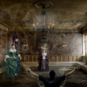 Salón encantado: una estampa surrealista.. Fotografia projeto de Luciano Paniagua Montes - 04.04.2018