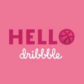 Hello Dribbble | First Shot. Design, Motion Graphics, Animação, e Tipografia projeto de Jona Flores - 03.04.2018