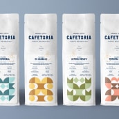 Cafetoria. Art Direction, Br, ing, Identit, Creative Consulting, Graphic Design, Packaging, Vector Illustration, Icon Design, and Pictogram Design project by Diferente - 05.23.2018