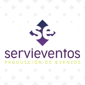 Servieventos. Design, Br, ing e Identidade, Design gráfico, e Design de logotipo projeto de Karen González Vargas - 01.06.2018