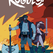 ROGUES illustration. Illustration, Comic, and Drawing project by ALEX NIETO - 07.06.2018