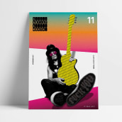 1A1M, Poster for November 2017 Edition. Un proyecto de Dirección de arte, Diseño gráfico y Diseño de carteles de Julio Liarte - 08.10.2017