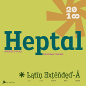 Heptal Serif -Tuscan Inverted-. Design gráfico, e Tipografia projeto de Fernando Haro - 07.07.2018