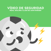 Teaser y Vídeo de Seguridad - Real Racing Club de Santander. Motion Graphics, Animation, Character Design, and Character Animation project by Fyero Studio - 07.19.2018