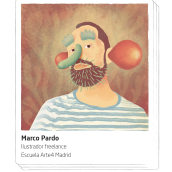 Portfolio Marco Pardo Ilustra. Un proyecto de Ilustración tradicional, Dirección de arte, Ilustración digital e Ilustración de retrato de Marco Pardo - 19.07.2018