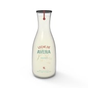 Leche de Avena. Graphic Design, and Packaging project by Nuria Moar - 07.27.2018