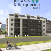 Promoción Urbanística: Terrazas de la Barquerina, Villaviciosa 2018. 3D, Architecture, Interior Architecture, Interior Design, and 3D Modeling project by Carlos Valdés - 07.17.2018