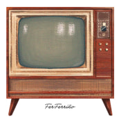 TV. Digital Illustration project by Fernanda Ferriño Lucero - 07.07.2018
