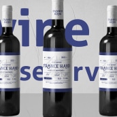 Diseño y Producción de una etiqueta de vino (concept). Graphic Design, Packaging, and Product Design project by Julio R. Vokhmianin - 08.17.2018
