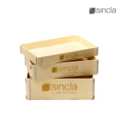 Cajas de madera sin tapa. Un proyecto de Br, ing e Identidad y Packaging de Sincla | Cajas de madera premium - 21.08.2018