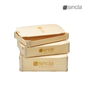 Cajas de madera con tapa. Un proyecto de Br, ing e Identidad y Packaging de Sincla | Cajas de madera premium - 21.08.2018