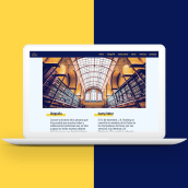 Web responsive || JK Rowling. Design, UX / UI, Graphic Design, Web Design, Web Development, and Creativit project by Andrea Teruel - 08.21.2018