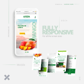 APEPA - Re Diseño de Web / Mobile - Frutos Orgánicos. Design, UX / UI, Web Design, e Desenvolvimento Web projeto de Gustavo Yucra - 06.09.2018