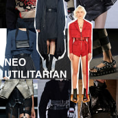 Neo Utilitarian AW 18/19. Shoe Design, and Fashion Design project by ANA DEL HIERRO - 09.11.2018