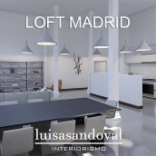 Proyecto Loft Madrid. Arquitetura de interiores, e Design de interiores projeto de Luisa Sandoval - 19.09.2018