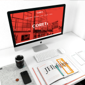 Website - Coreti Etiquetas. Un progetto di Web design di Adrián Varela - 11.08.2017