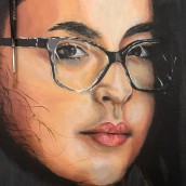 Retratos. Un proyecto de Pintura e Ilustración de retrato de Isabelle Vazquez - 03.07.2018