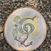 G. T, pograph, and Embroider project by Gabriela Ortiz - 10.02.2018