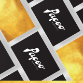 Logo. PAPEO.. Br, ing e Identidade, Lettering, e Design de logotipo projeto de Ignasi Rodriguez Calleja - 10.10.2018