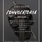 Convocatoria concierto en estudio de tatuajes . Design de cartaz projeto de Magán Y Villena - 14.10.2018