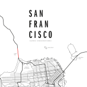 San Francisco, CA. Un proyecto de Ilustración tradicional, Diseño gráfico, Tipografía, Infografía e Ilustración vectorial de Gema Pelegrín - 16.10.2017