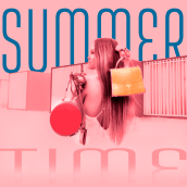Summer Time Design. Un proyecto de Diseño gráfico, Tipografía, Creatividad, Diseño de moda e Ilustración digital de Anadia Mil - 19.10.2018