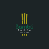 Bambú Beach Bar // Brand design. Un proyecto de Br, ing e Identidad y Diseño gráfico de María Avalos - 21.10.2018