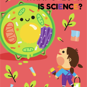 What colour is Science?. Libro infantil para colorear. Traditional illustration, Graphic Design, and Vector Illustration project by Xiana Teimoy - 10.29.2018