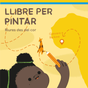 Libro infantil para colorear. Traditional illustration, and Graphic Design project by Xiana Teimoy - 11.04.2018