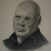 Kingpin- Vicent D'Onofrio. Portrait Drawing project by Daniel Pintado - 11.04.2018