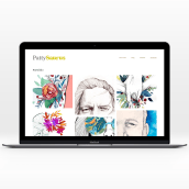 Mi portfolio personal. Un projet de Illustration traditionnelle, Webdesign, Gestion de portefeuille et Illustration de portrait de Patricia Fuentes Zorita - 08.11.2018