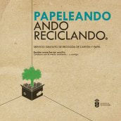 PAPELEANDO. ANDO RECICLANDO. . Design, e Criatividade projeto de Vicente Terenti - 11.11.2018