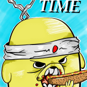 Adventure Time fanArt. Traditional illustration, Creativit, and Digital Illustration project by David Belda Muñoz - 11.17.2018