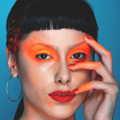 Orange is the new black. Un proyecto de Fotografía, Fotografía de moda, Fotografía de retrato, Iluminación fotográfica y Fotografía de estudio de Rodrigo Garcia - 18.11.2018