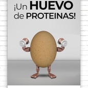Campaña para consumir y saber la importancia del Huevo. Advertising project by Manuel Gonzales Portal - 08.18.2018