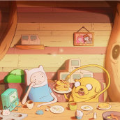 Adventure Time - Art Tribute. Un proyecto de Ilustración tradicional, Dibujo e Ilustración digital de Zindy López - 23.11.2018